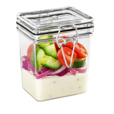 6 oz. Mini Plastic Mason Jar