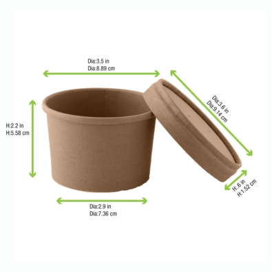 210SOUPCOK8_Packnwood_BrownKraftSoupCupwithKraftLidIncluded_8ozdia3.375inH2.4in_MeasurementImage_MainView___11143